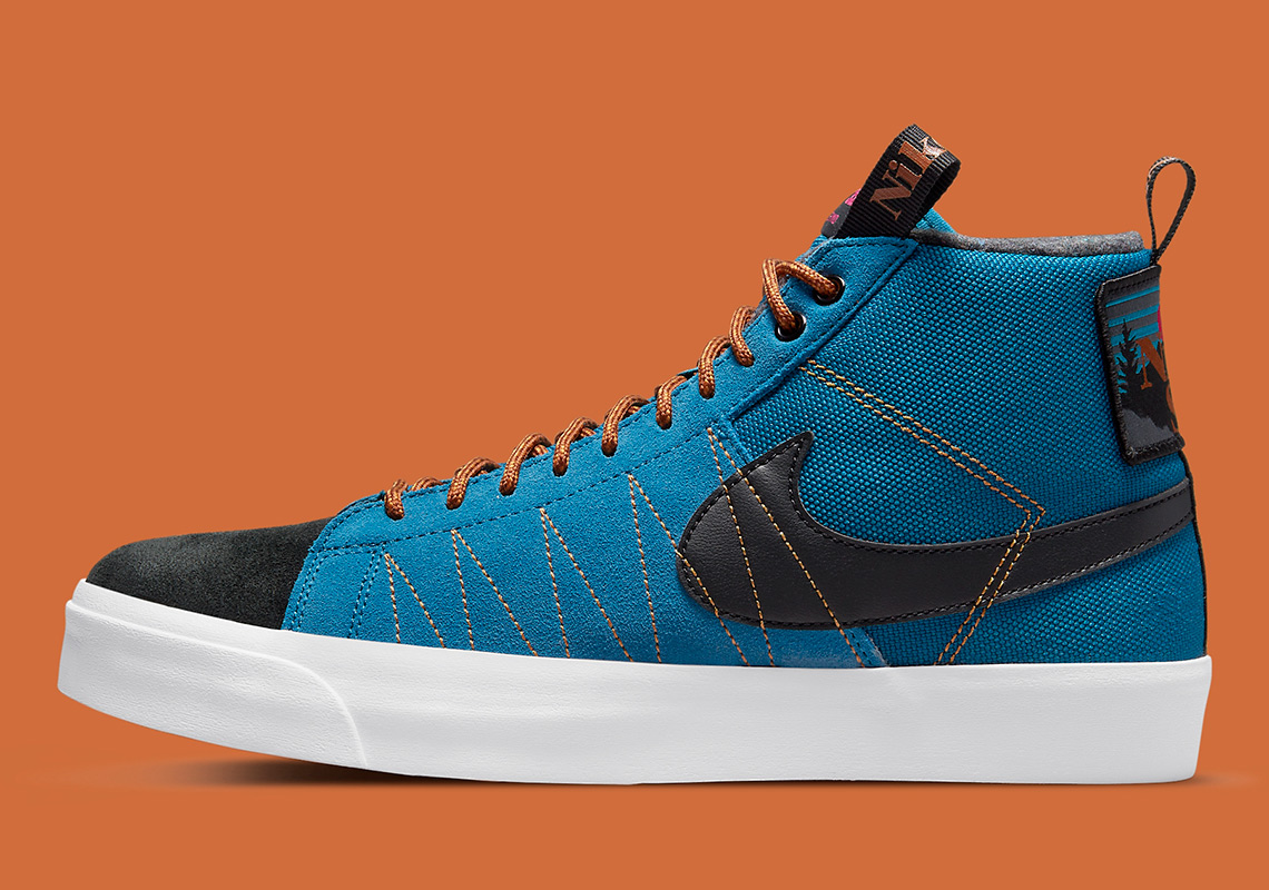 Nike Sb Blazer Mid Acclimate Blue Dc8903 400 6