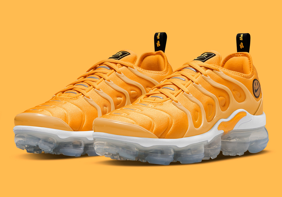 Nike Vapormax Plus Pollen Yellow Strike Team Orange Black Do5874 700 9