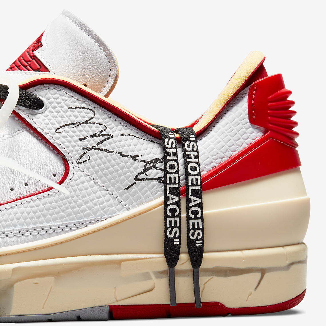 Off White Air Jordan 2 White Varsity Red Black Dj4375 106 10