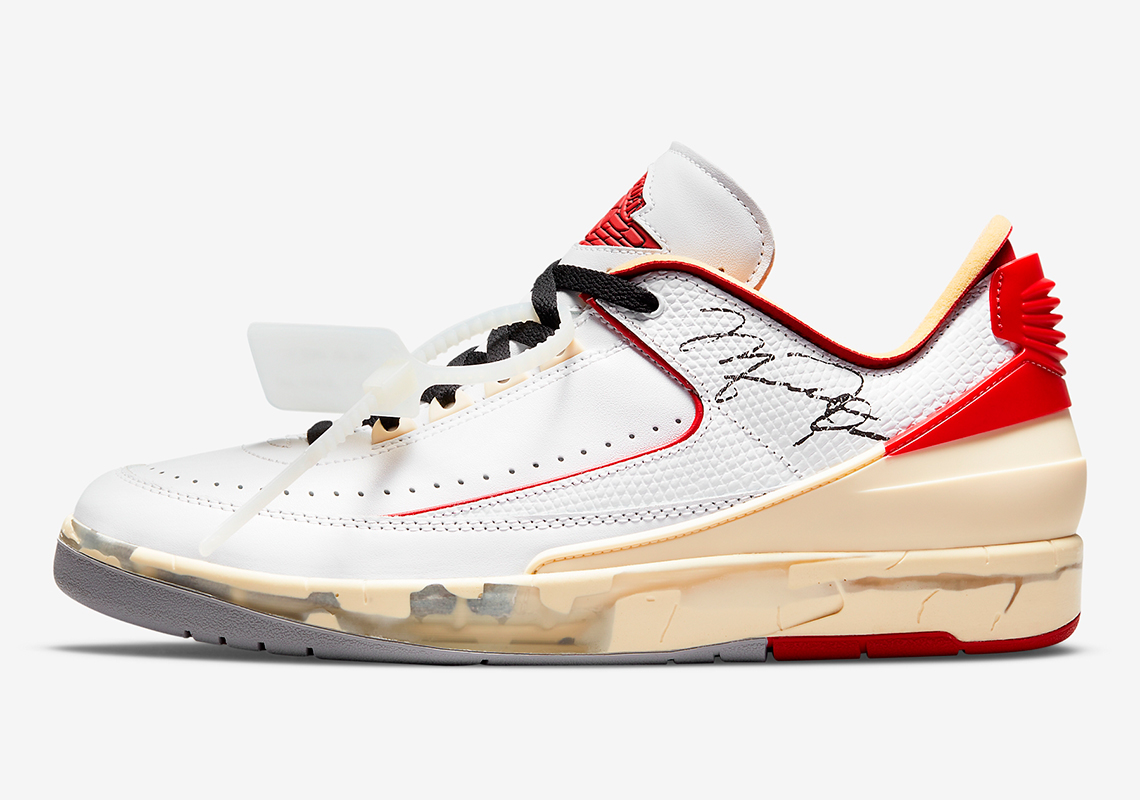 Off White Air Jordan 2 White Varsity Red Black Dj4375 106 13