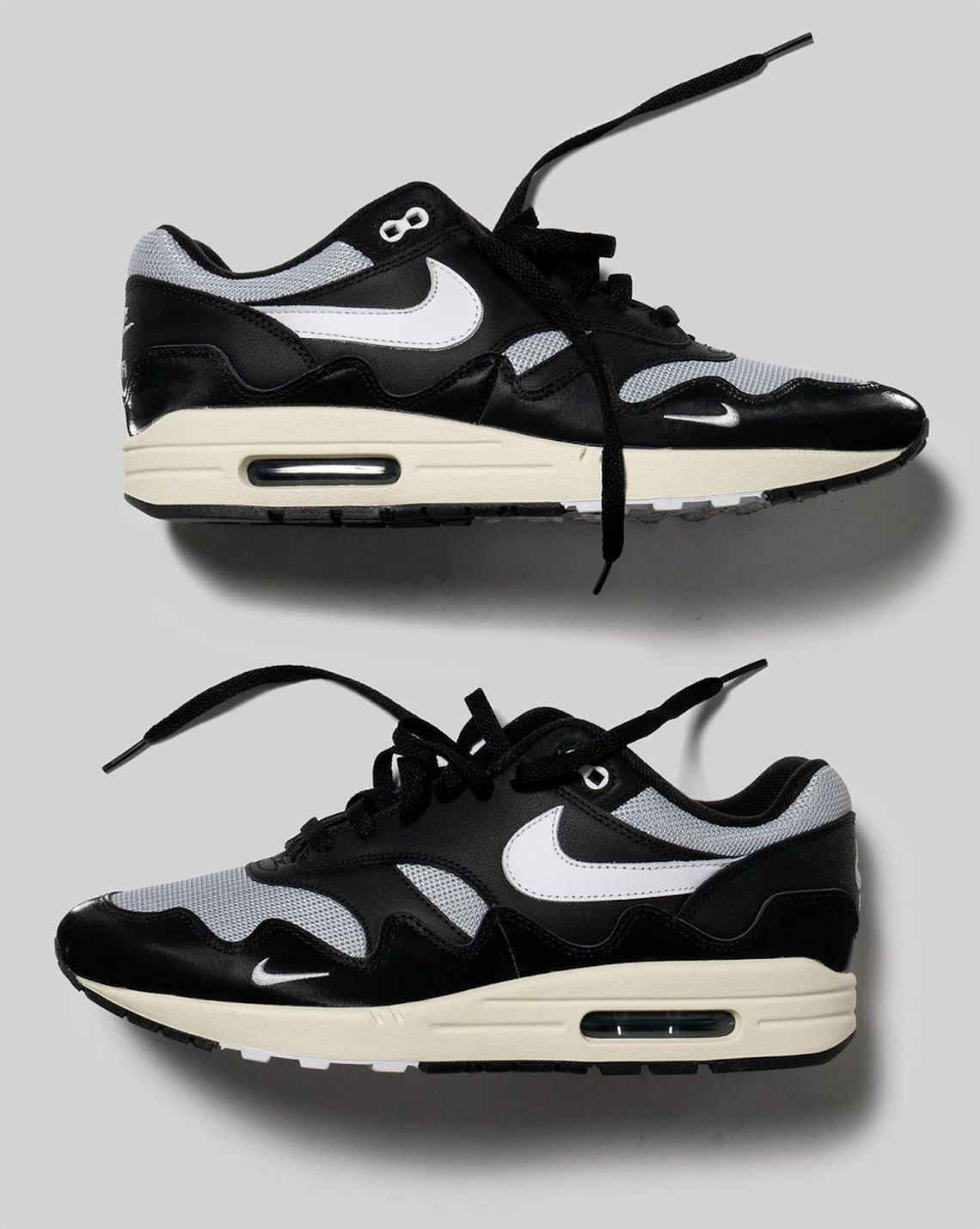 Patta Nike Air Max 1 Waves Black 1