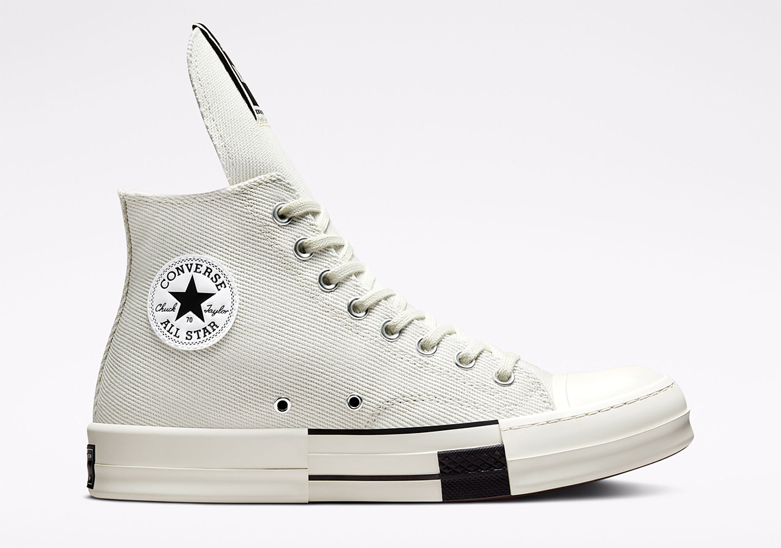 Rick Owens Converse Drkshdw Drkstar White Release Date 172346c 3