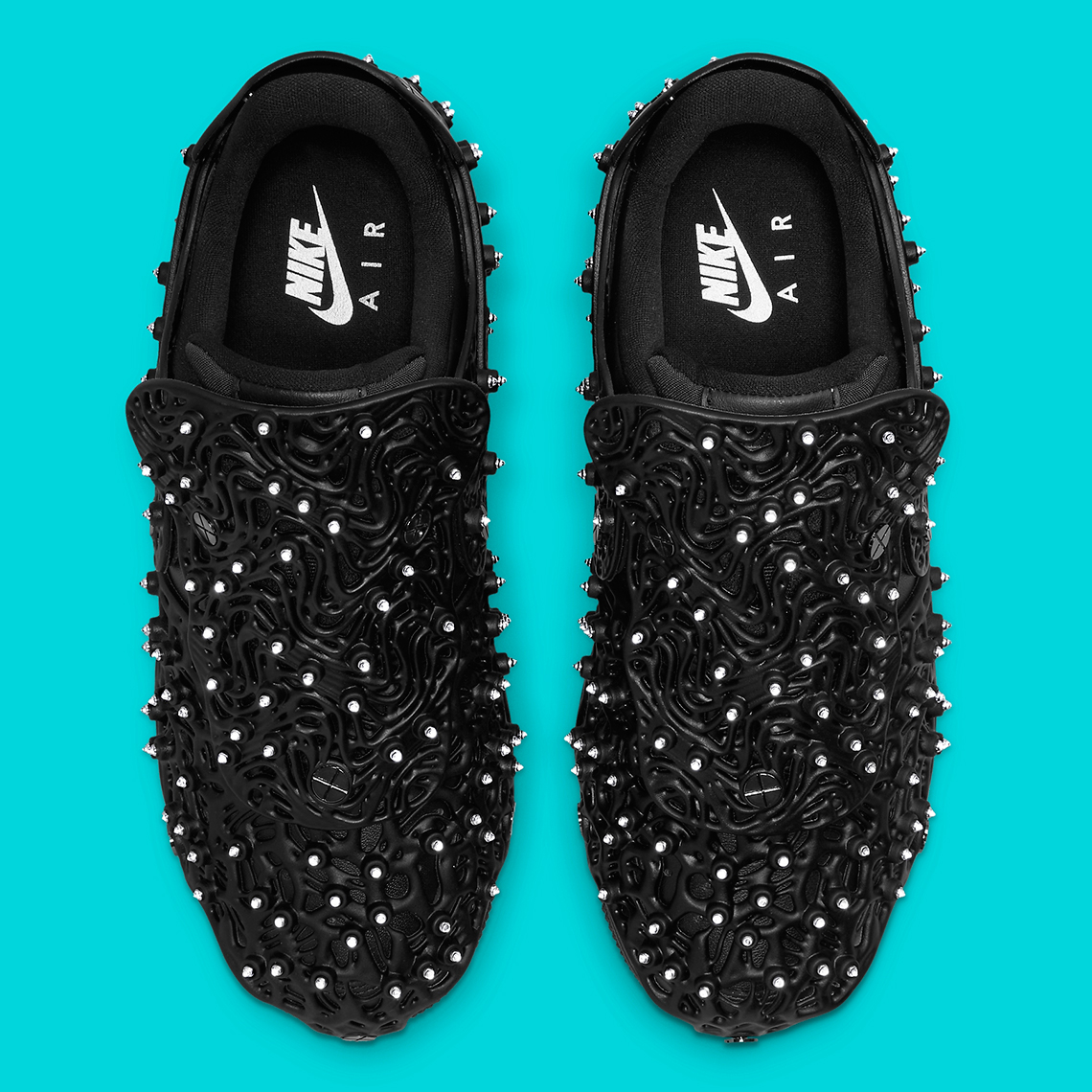 Swarovski Nike Air Force 1 Lxx Black Cv7668 001 6