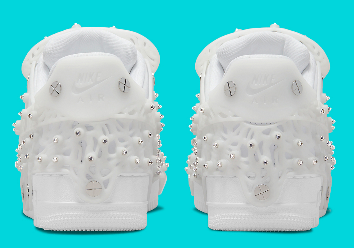 Swarovski Nike Air Force 1 Lxx White Cv7668 100 10