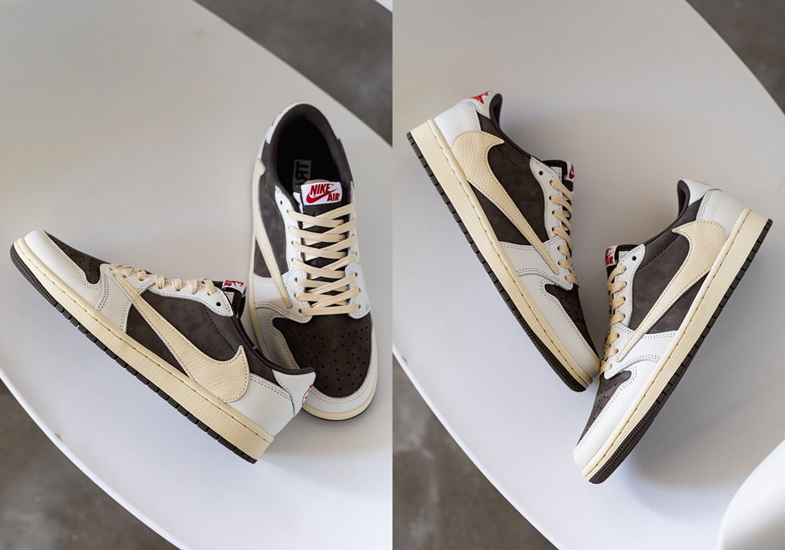 Travis Scott Air Jordan 1 Low Cactus Jack Reverse Mocha Photos 10