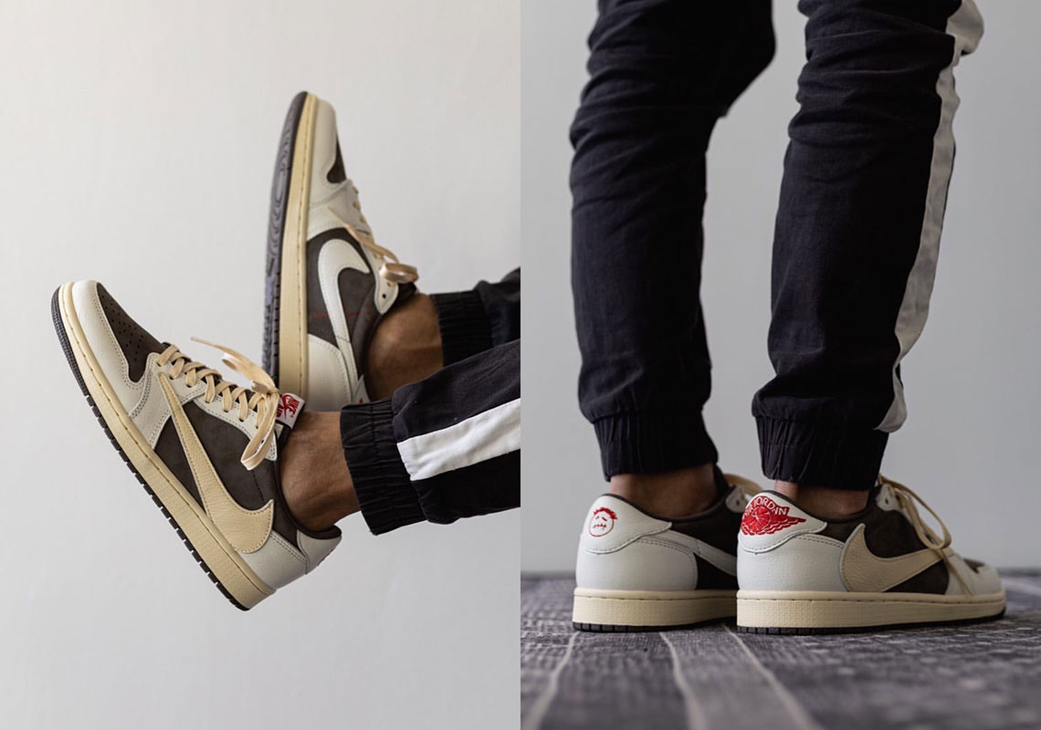 Travis Scott Air Jordan 1 Low Cactus Jack Reverse Mocha Photos 2