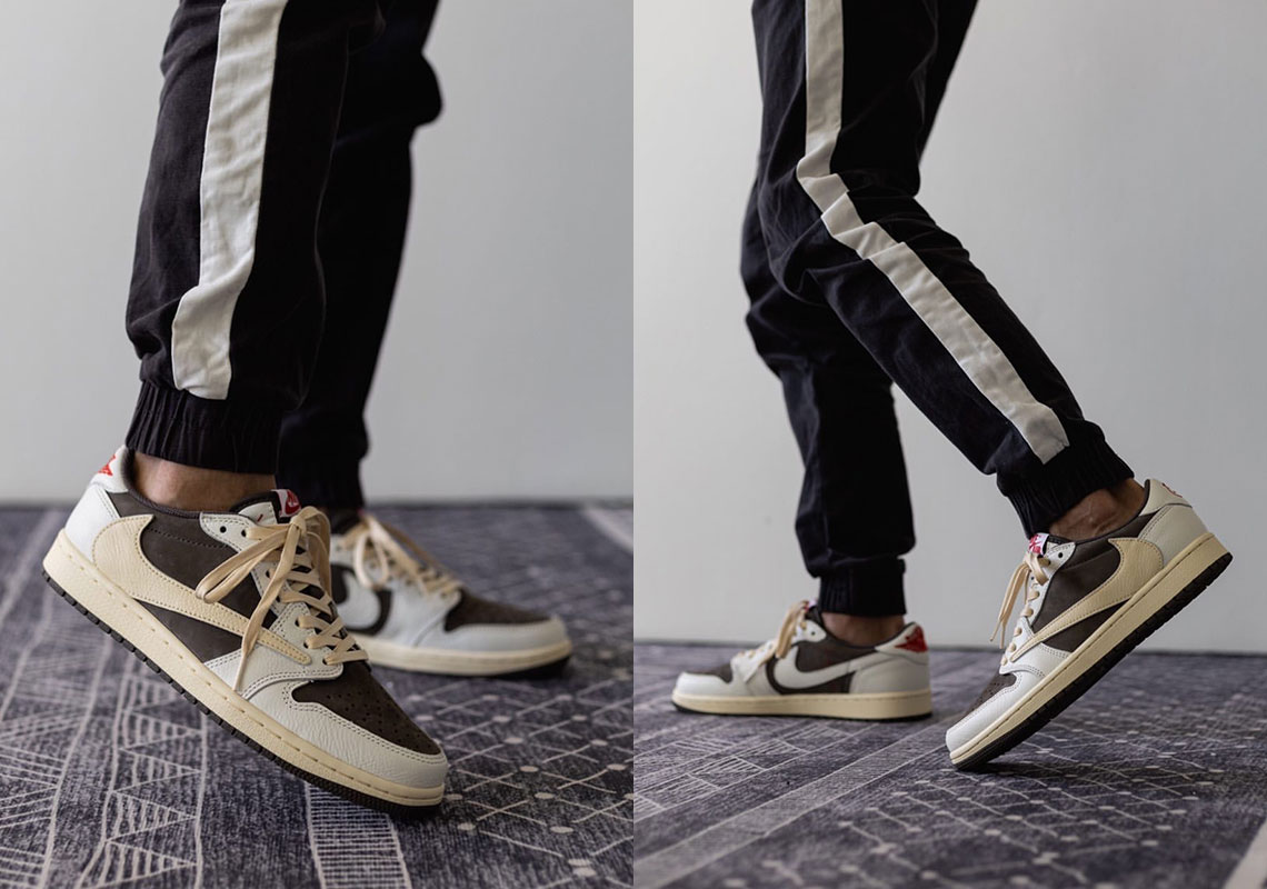 Travis Scott Air Jordan 1 Low Cactus Jack Reverse Mocha Photos 4