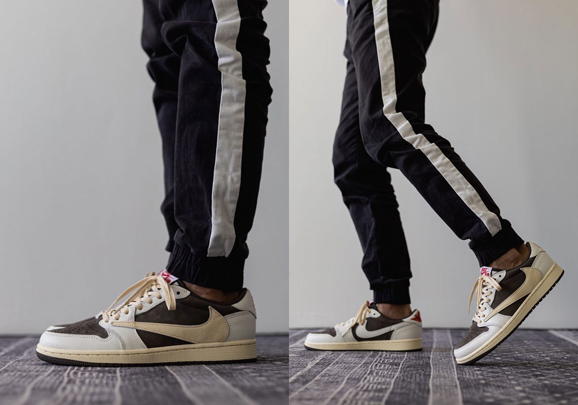 Travis Scott Air Jordan 1 Low Cactus Jack Reverse Mocha Photos 5