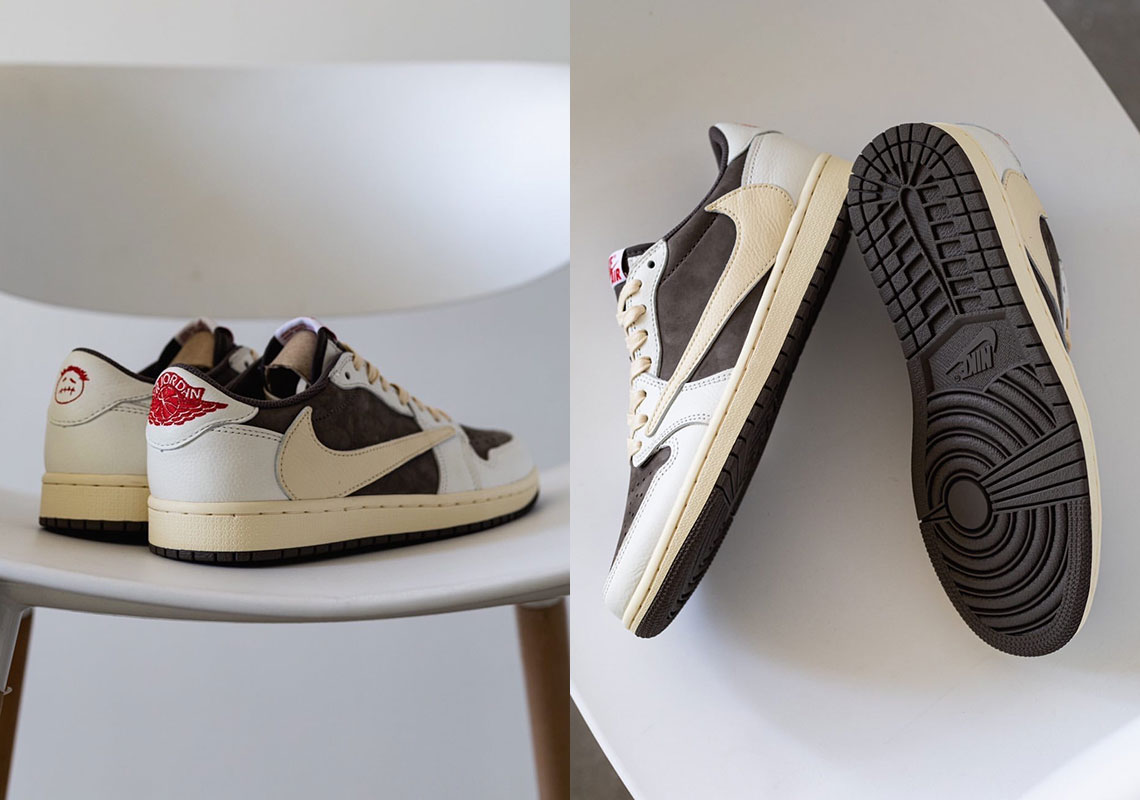 Travis Scott Air Jordan 1 Low Cactus Jack Reverse Mocha Photos 6