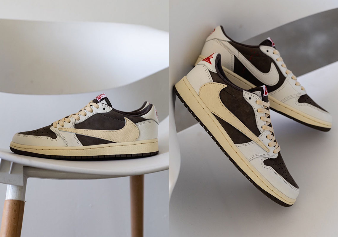 Travis Scott Air Jordan 1 Low Cactus Jack Reverse Mocha Photos 9