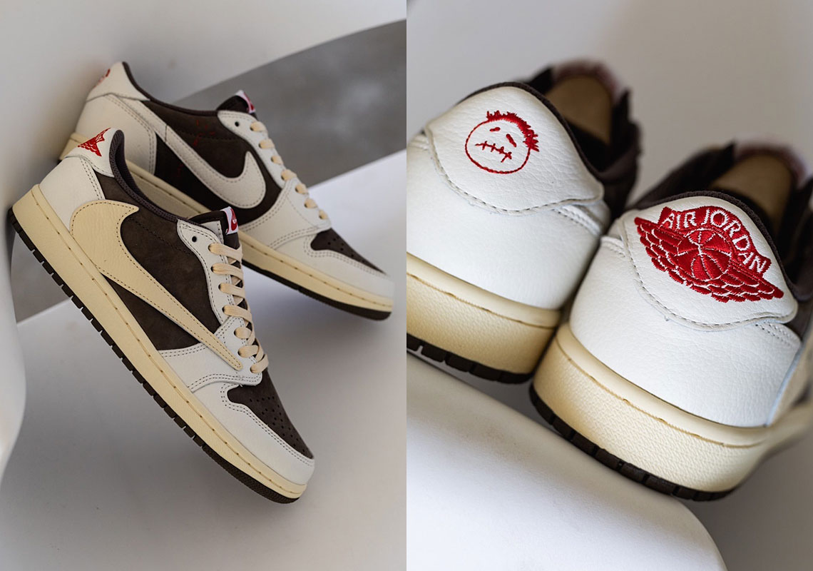 First-Look At The Travis Scott x Air Jordan 1 Low OG “Reverse Mocha”