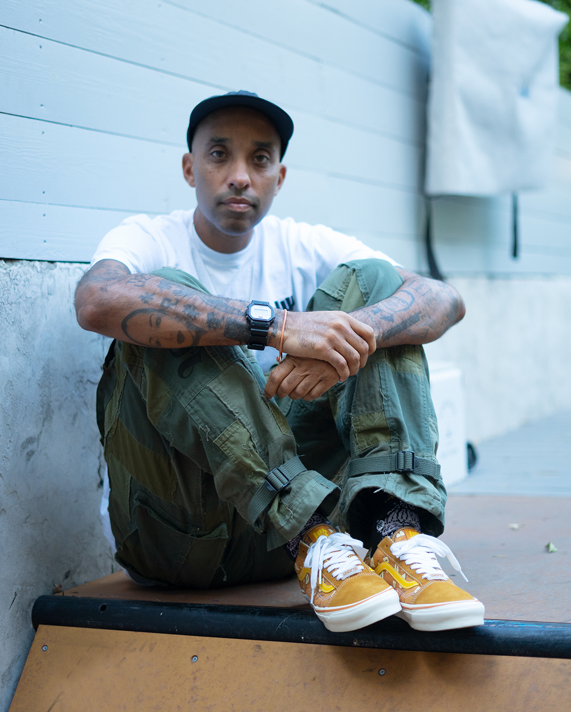 Undefeated Vans Old Skool Yellow 2