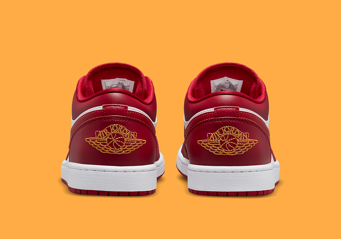 Air Jordan 1 Low Cardinal Red 553558 607 3