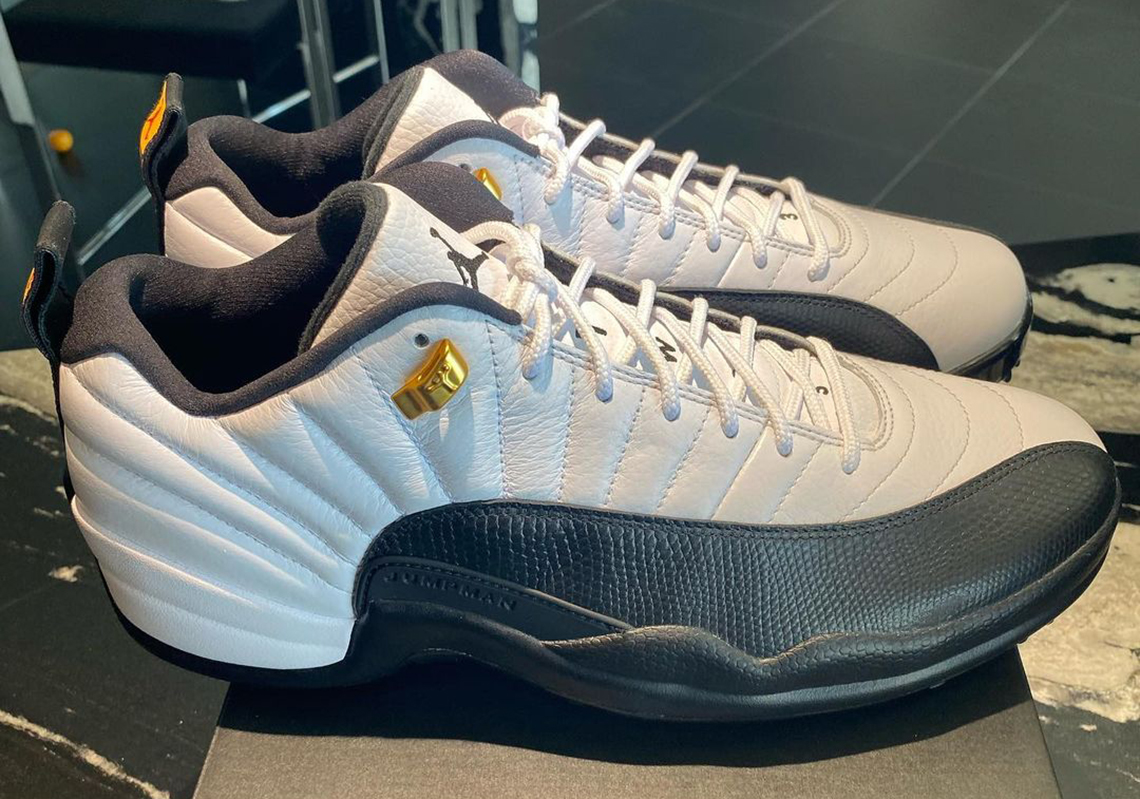 The "Taxi" Colorway Returns Atop The Air Jordan 12 Low Golf