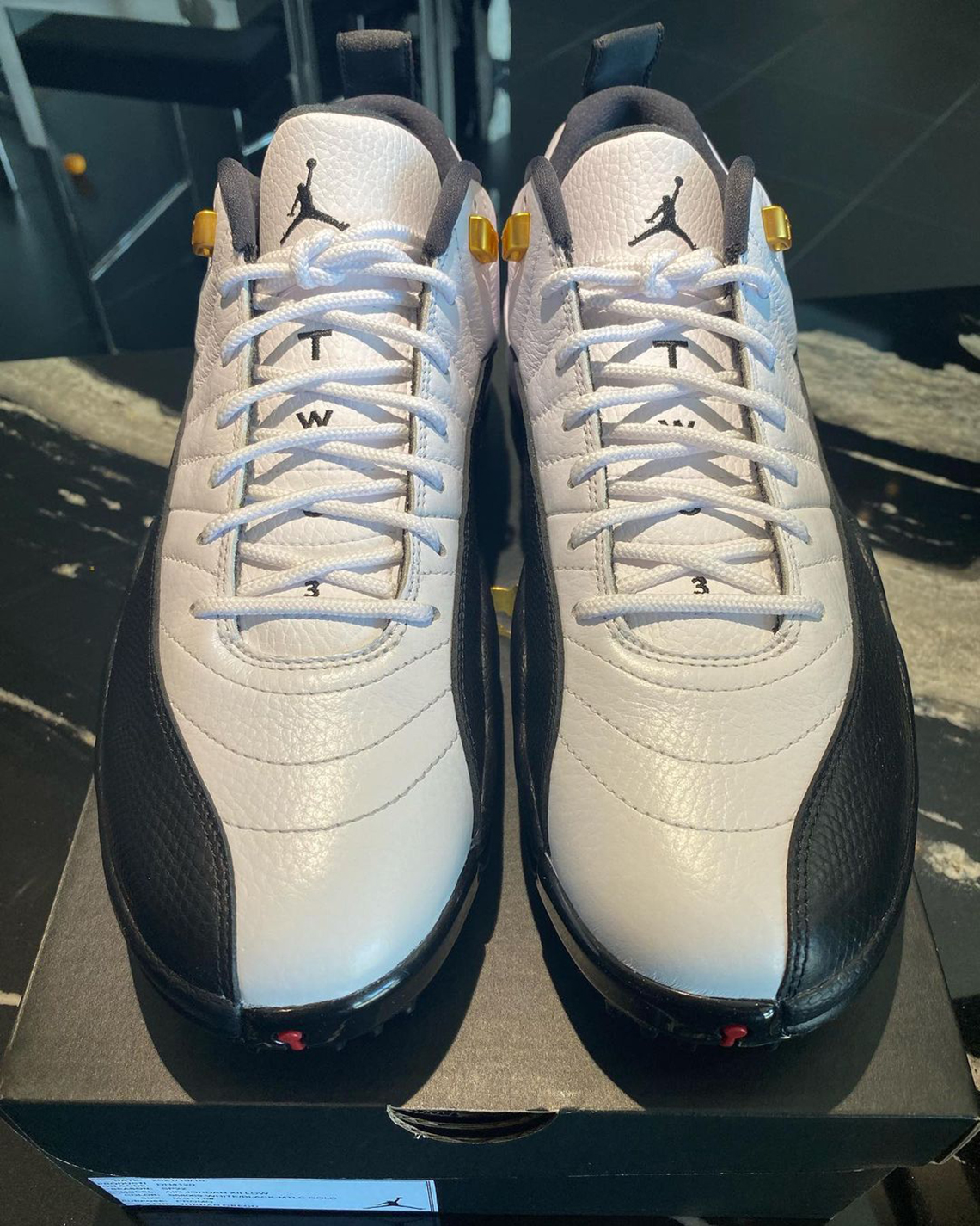 Air Jordan 12 Low Golf Taxi 4