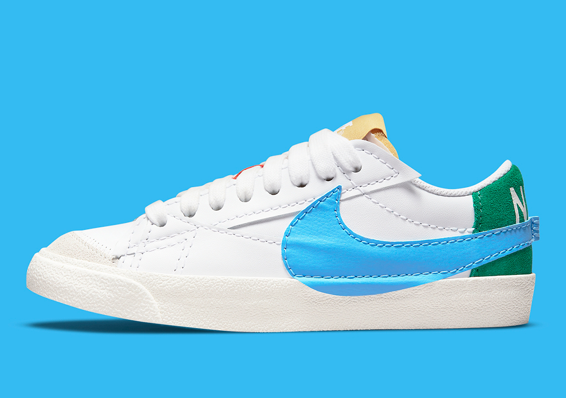 Primary Colors Helm The Latest Nike Blazer Low Jumbo