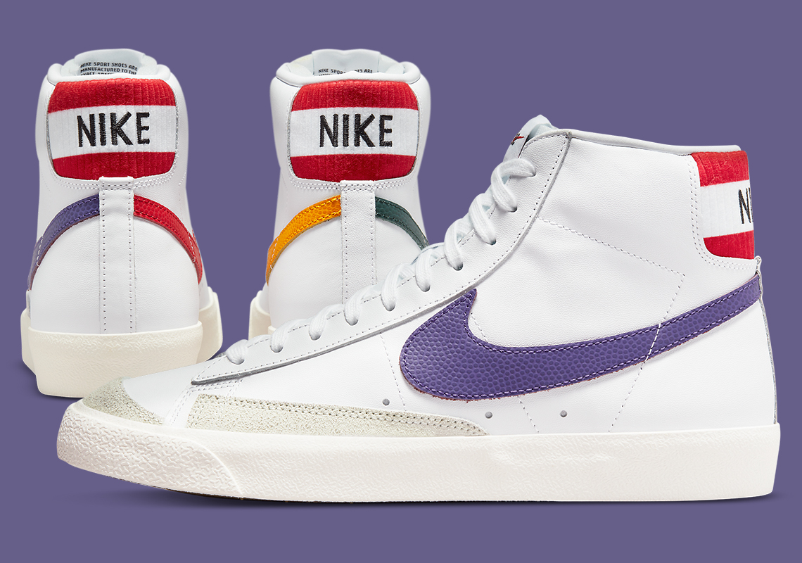 Multiple Team Colors Converge Atop This New Nike Blazer Mid '77 EMB