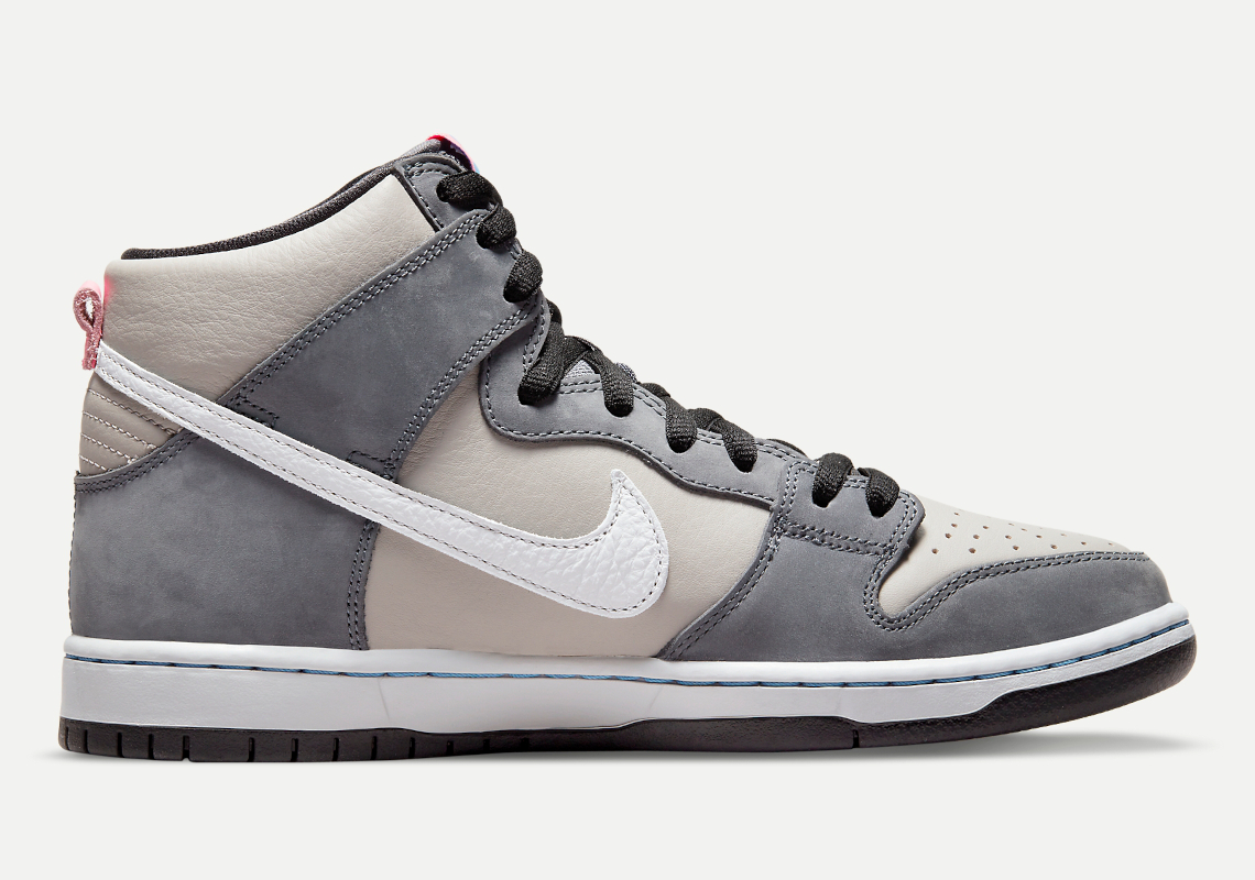 Nike Sb Dunk High Medium Grey Dj9800 001 2