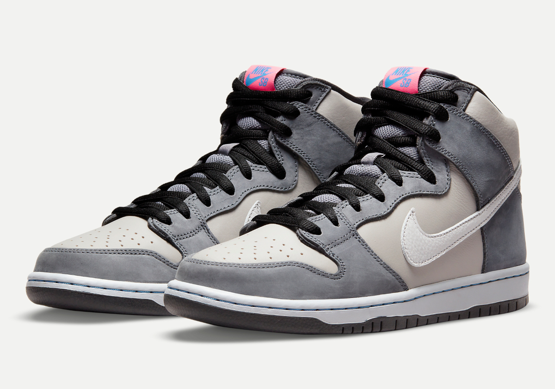 Nike Sb Dunk High Medium Grey Dj9800 001 7