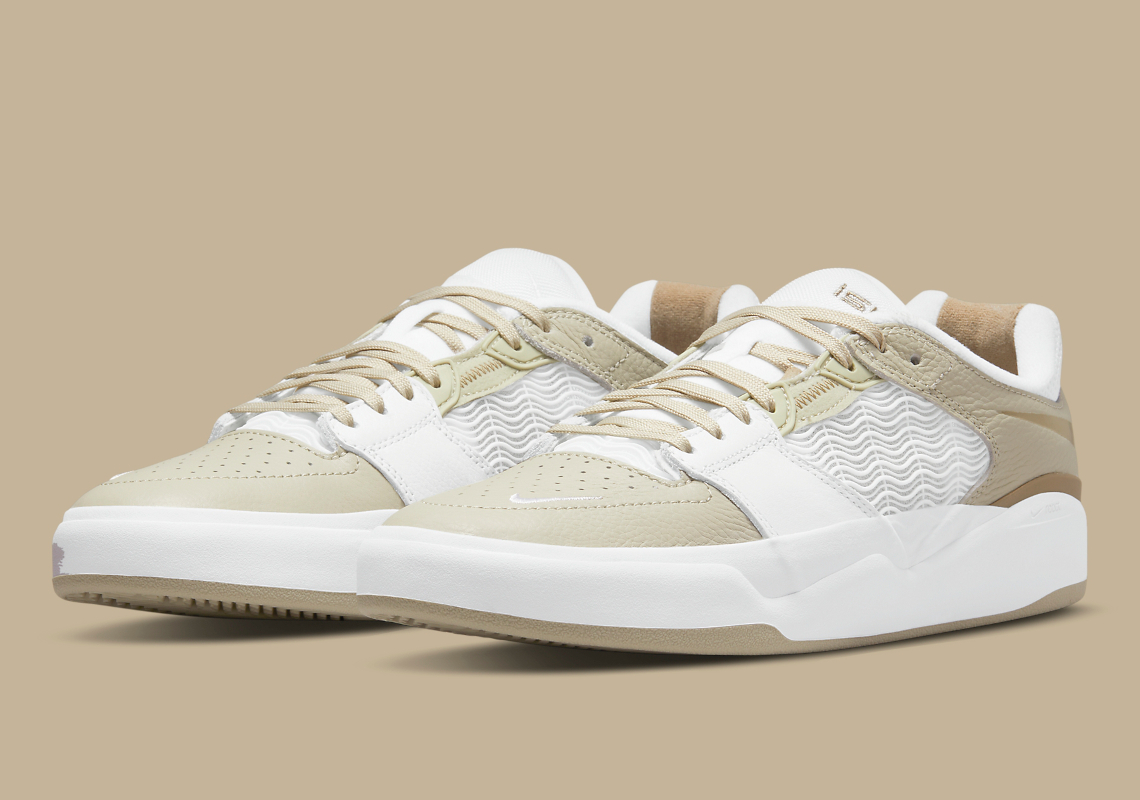 Ishod Wair's Nike SB Signature Sneaker Appears In Clean "White/Beige"