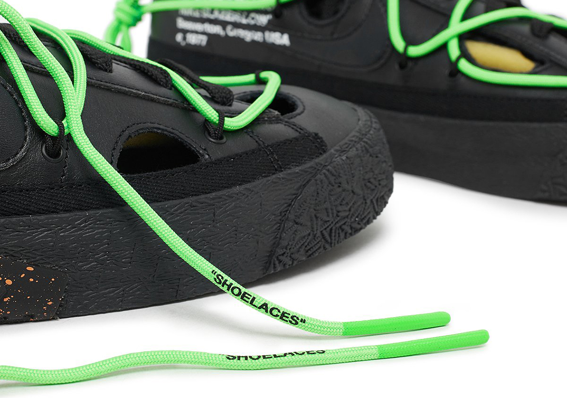 Off White Nike Blazer Low Black Release Info 3