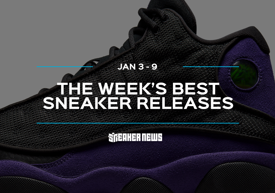 The Air Jordan 13 "Court Purple" Headlines A Relatively Quiet Release Week