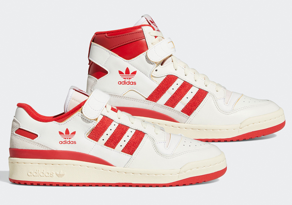 Team Power Red Appears On This adidas Forum '84 Duo