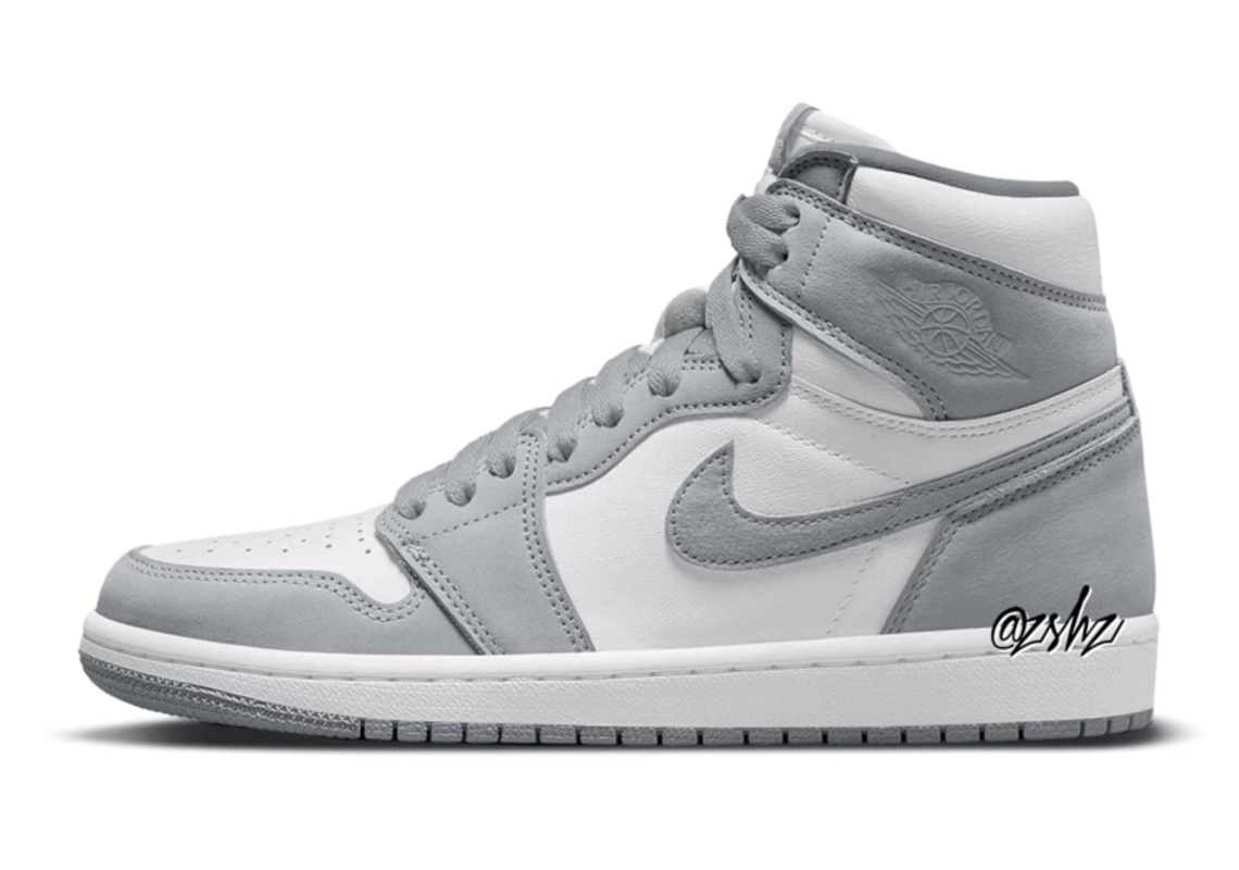 Air Jordan 1 Retro High Og Grey White July 2022