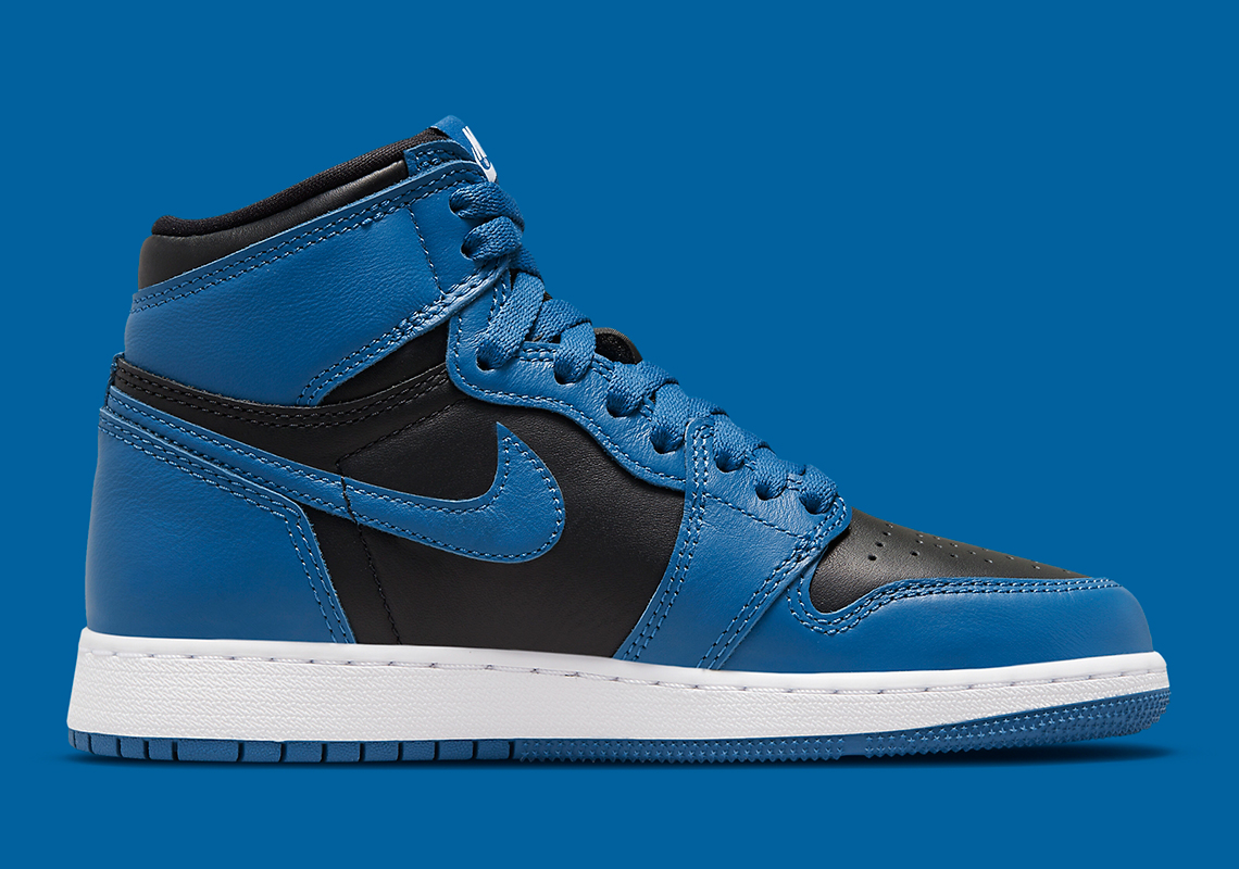 Air Jordan 1 Retro High Og Gs Marina Blue 575441 404 4