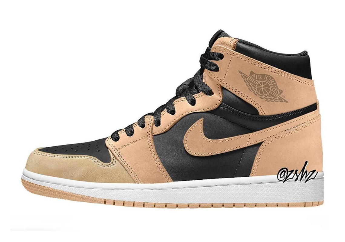 Air Jordan 1 Retro High Og Tan Black Heirloom Fall 2022