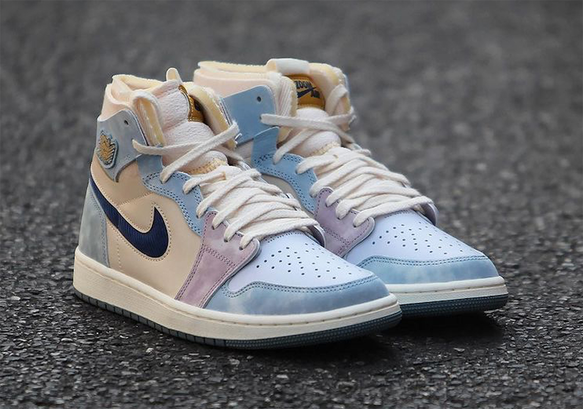 Air Jordan 1 Zoom Cmft Washed Blue 4