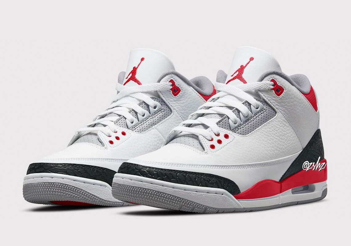 Air Jordan 3 Retro Og Fire Red Fall 2022