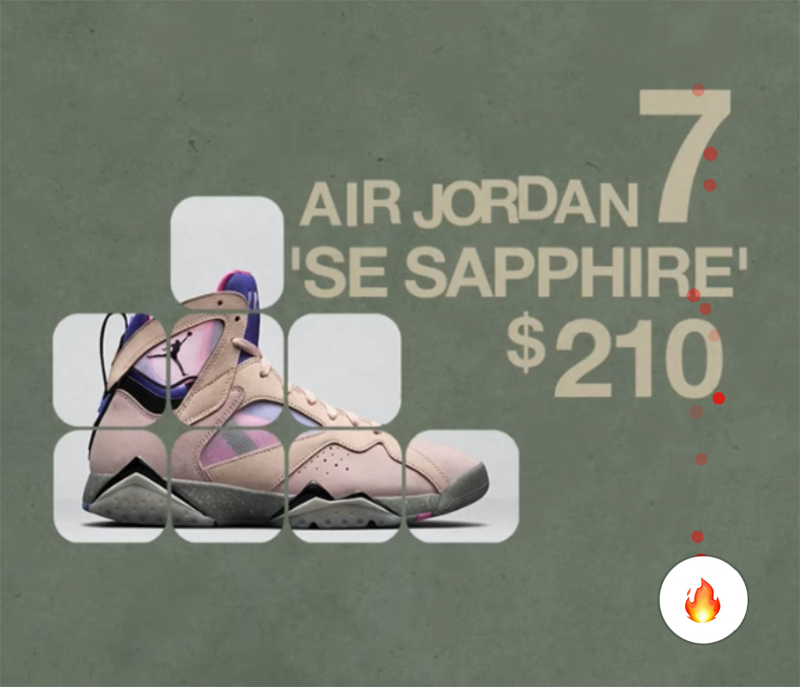 Air Jordan 7 Se Sapphire March 2022 Release Info