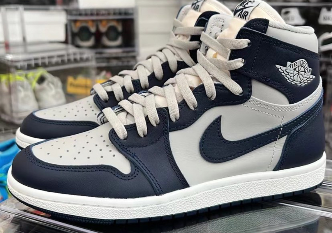 Best Look Yet At The Air Jordan 1 Hi '85 "Georgetown" Releasing February 2022