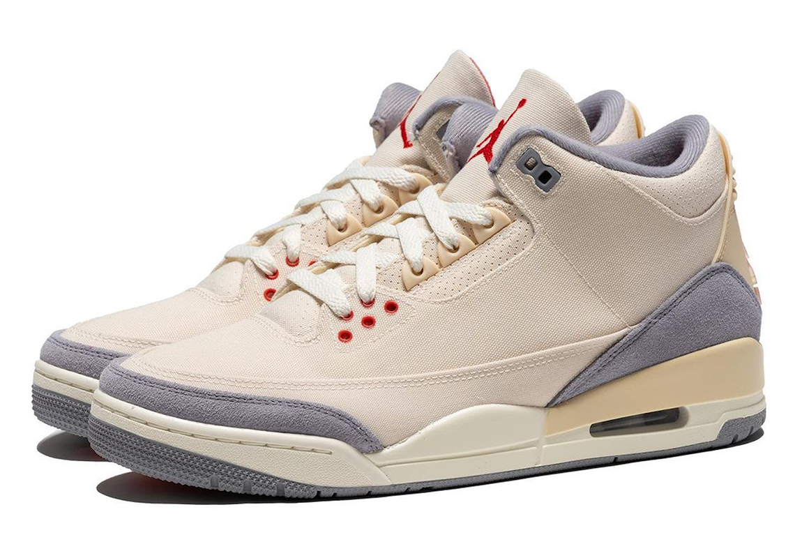 Air Jordan 3 "Muslin" Officially Unveiled Ahead Of March 2022 Release