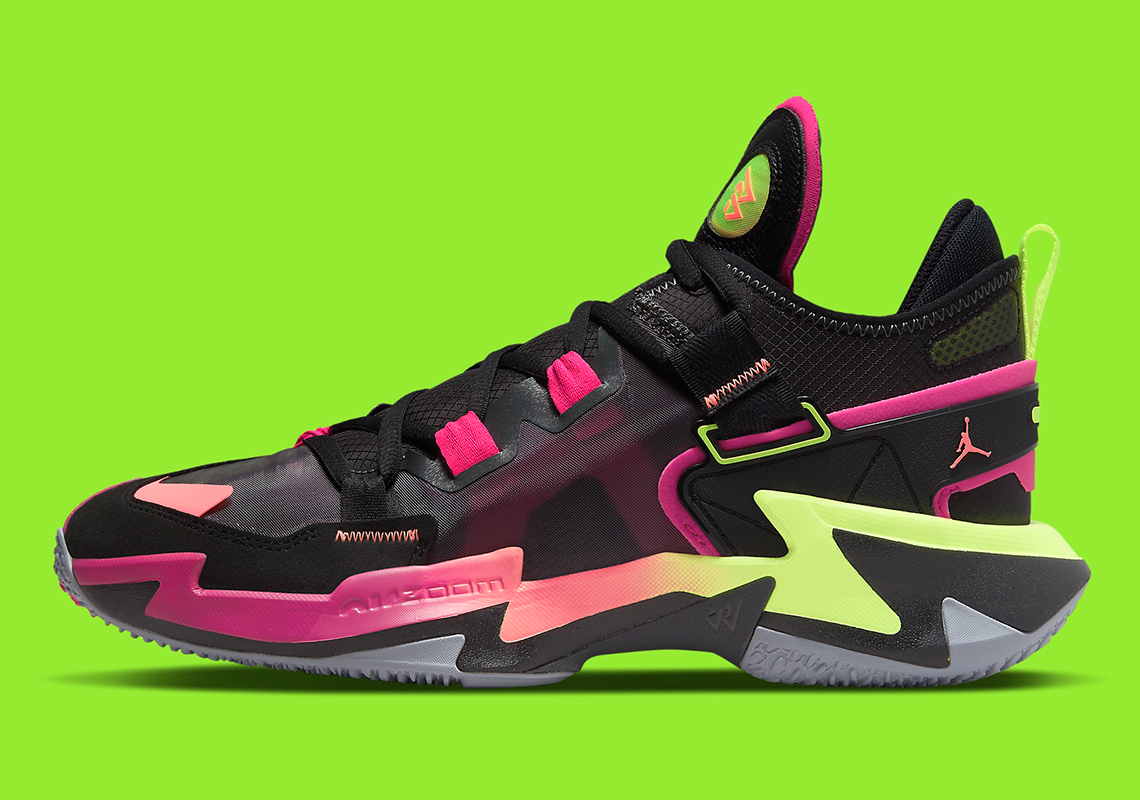 Jordan Why Not Zer0 5 Black Pink Neon Release Date 5