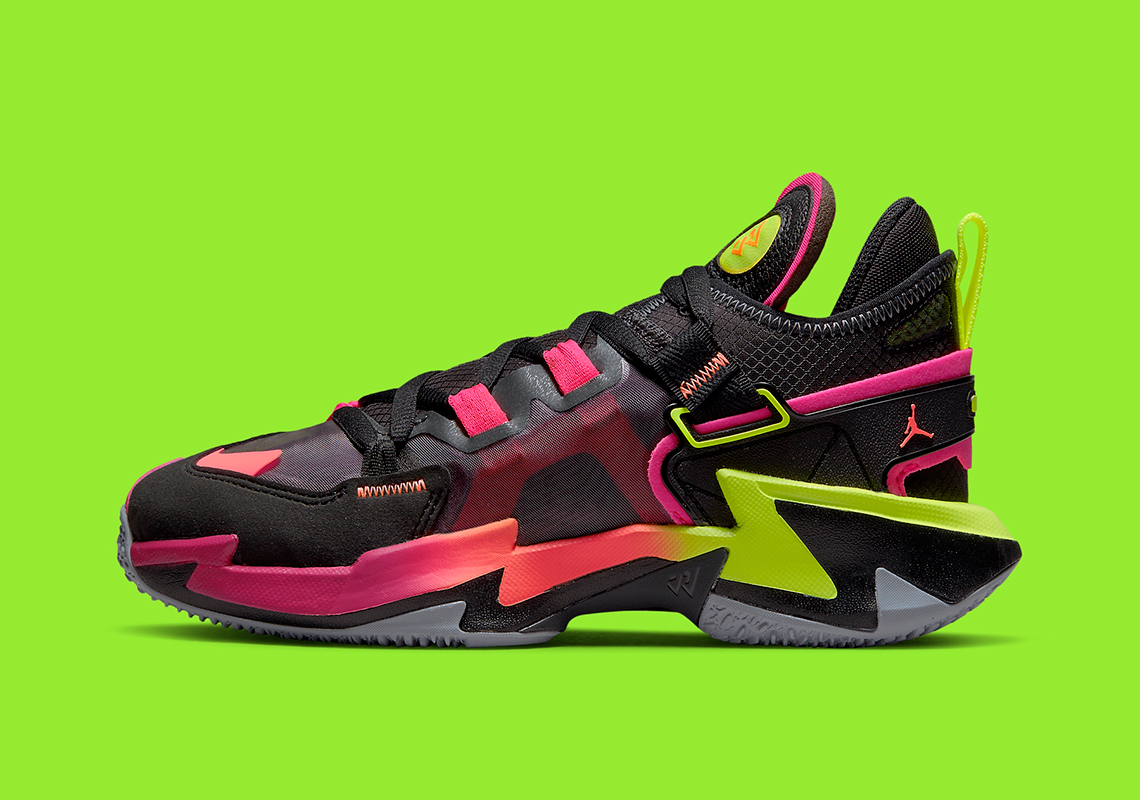 Jordan Why Not Zer0 5 Gs Black Pink Neon Release Date 2