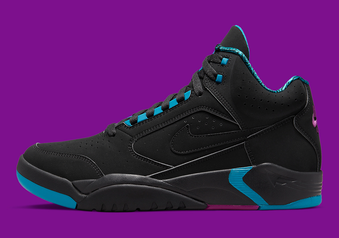 Nike Air Flight Lite Black Aqua Grape Dq7687 002 6