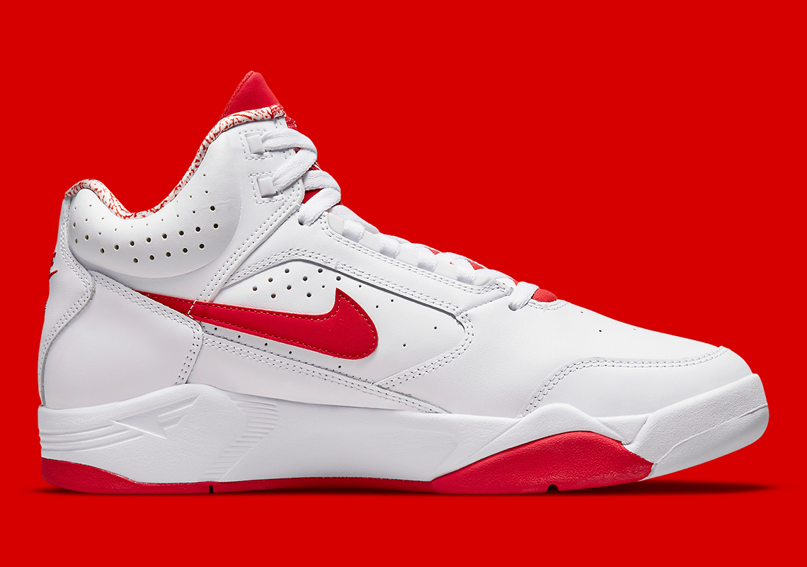 Nike Air Flight Lite White University Red Dj2518 101 7