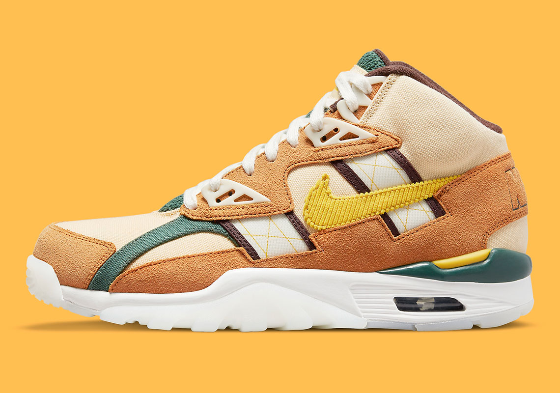 Nike Air Trainer Sc High Wheat Green Yellow 1