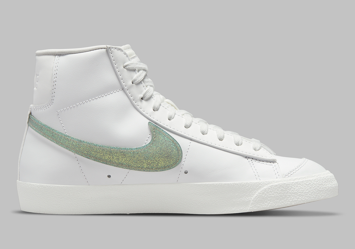 Nike Blazer Mid 77 White Glitter Dh4399 100 3