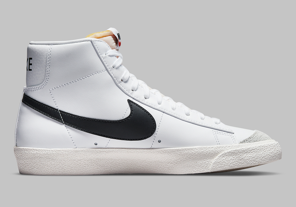 Nike Blazer Mid 77 White Light Smoke Grey Black Sail Bq6806 114 7