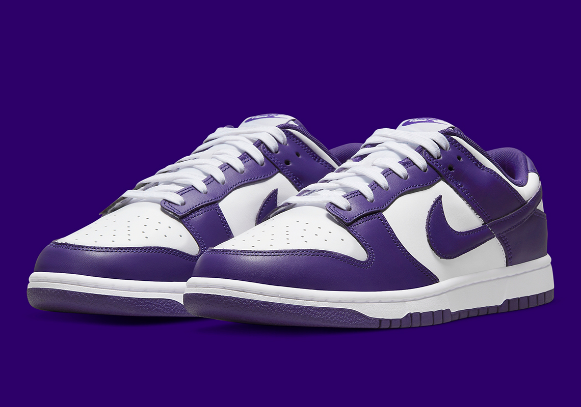 Nike Dunk Low White Court Purple Dd1391 104 5