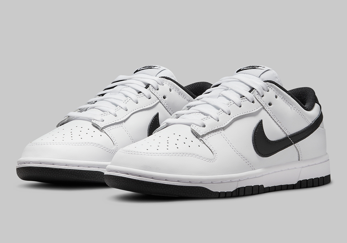 Nike Dunk Low Womens White Black Dd1503 113 Release Date 6