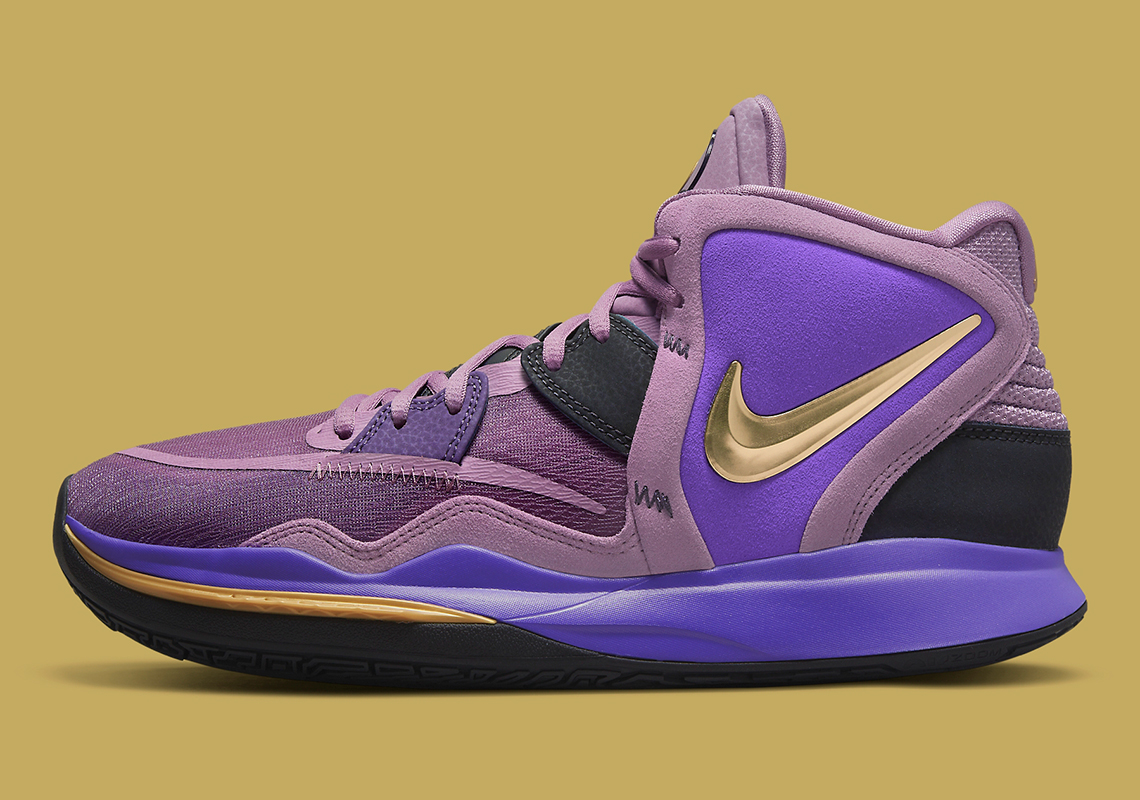 Nike Kyrie 8 Infinity Purple Gold Release Date 7