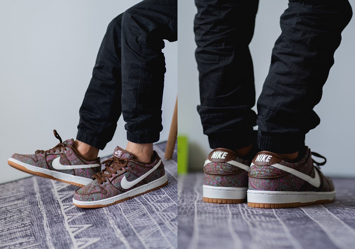 Nike Sb Dunk Low Prm Paisley Dh7534 200 5