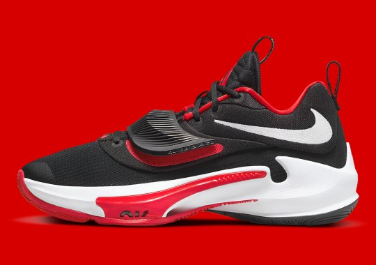 The Nike Zoom Freak 3 Looks Incredible In “Bred”