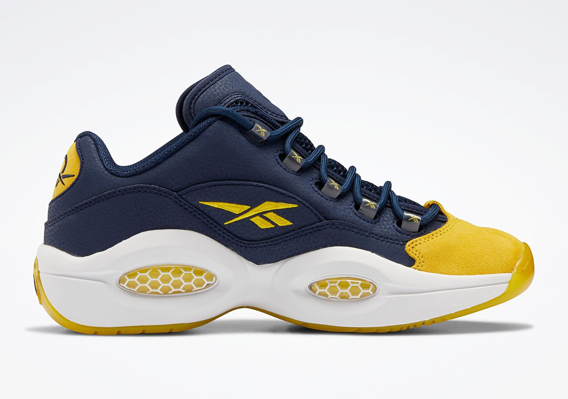 Allen Iverson's Reebok Question Low Gets A "Michigan" Makeover