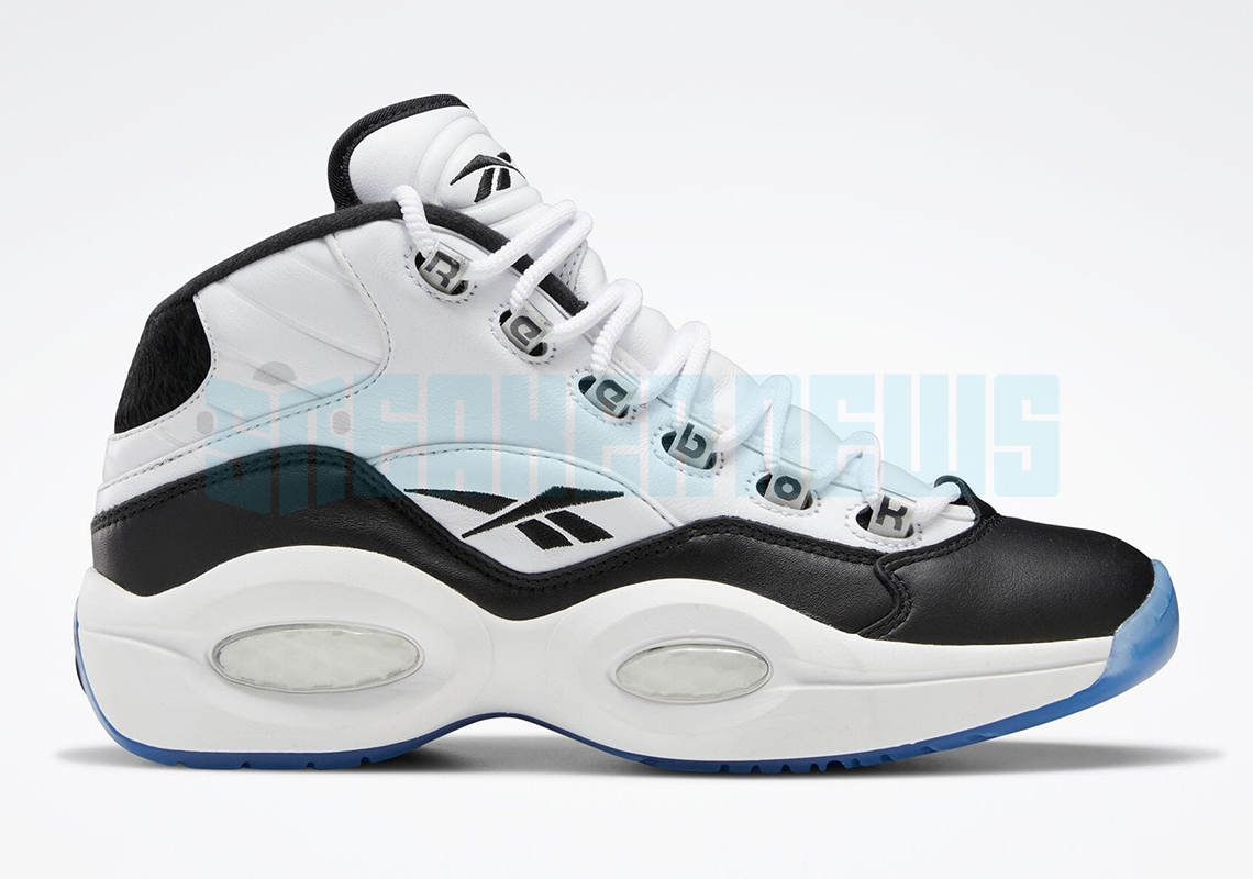 Reebok Question Mid Black White New York 3