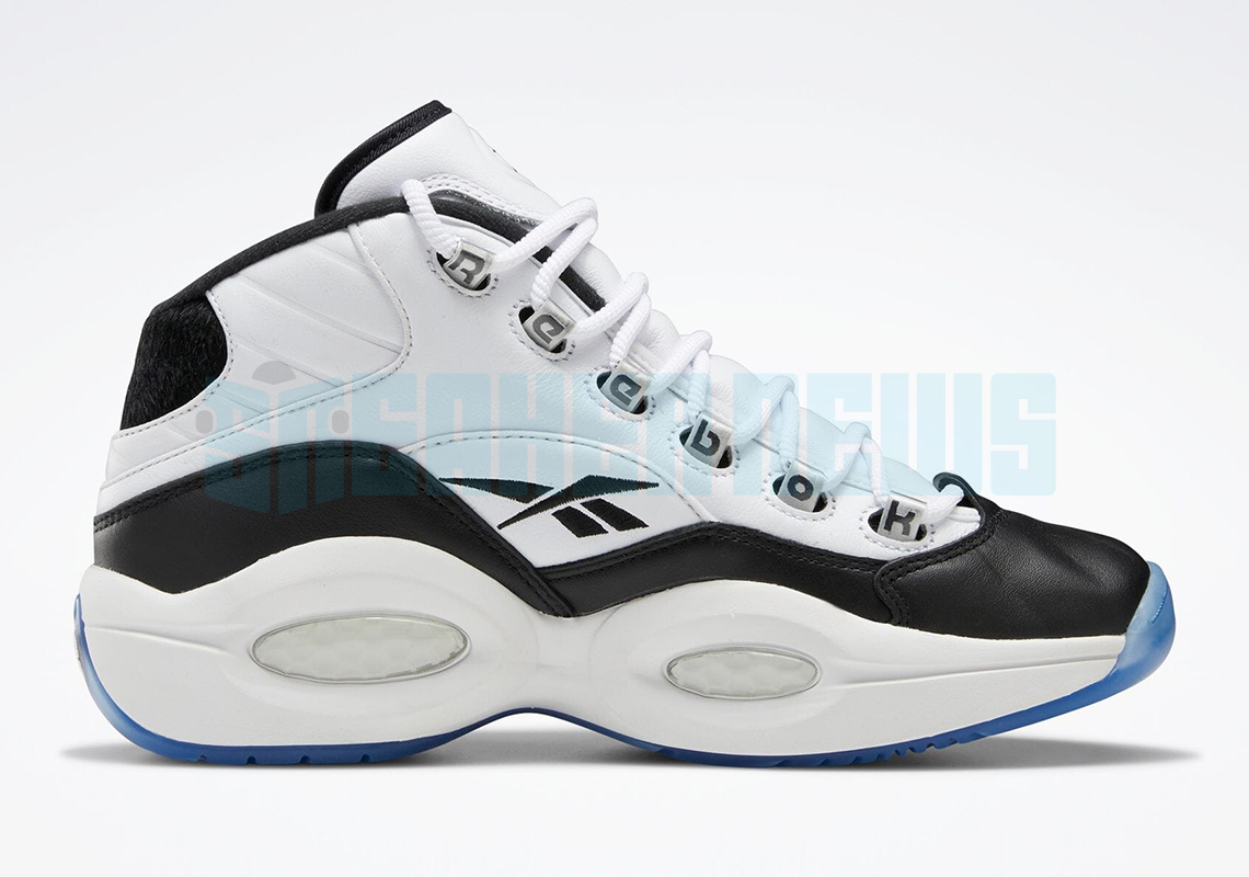 Reebok Question Mid Black White New York 5